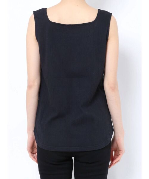 LAGUNAMOON(ラグナムーン)の「スクエアタンクトップ(Tシャツ/カットソー・レディース・ホワイト/ブラック/ブラウン・FREE)」の16枚目の写真