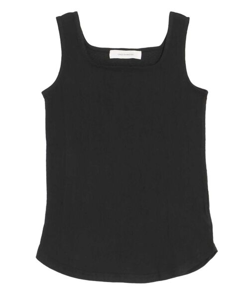 LAGUNAMOON(ラグナムーン)の「スクエアタンクトップ(Tシャツ/カットソー・レディース・ホワイト/ブラック/ブラウン・FREE)」の19枚目の写真