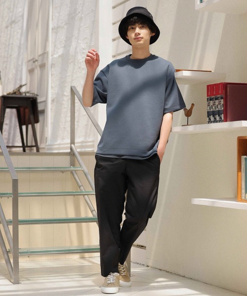 GLOBAL WORK(グローバルワーク)の「エアかるイージーパンツ/926700(その他パンツ・メンズ・ダークブルー/グリーン/ベージュ/オレンジ/グレー/ブラック/ライトピンク/スカイブルー/カーキ/ブラウン/ネイビー/ブラウン系その他・MEDIUM/LARGE/X-LARGE/SMALL)」の13枚目の写真