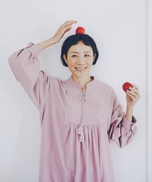 studio CLIP | 《はなさんコラボ》墨桃黍ワンピース(ワンピース)