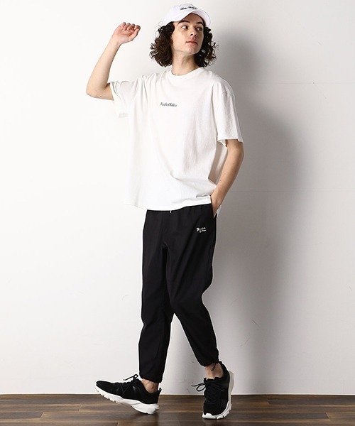 Purple&Yellow（パープルアンドイエロー）の「バックプリント 半袖Ｔシャツ（Tシャツ/カットソー・メンズ・ブラック/イエロー/ネイビー/レッド/グリーン/ホワイト・MEDIUM/SMALL/LARGE）」の7枚目の写真