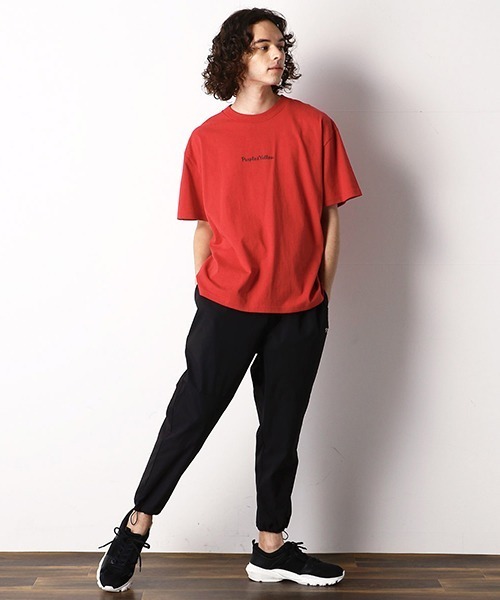 Purple&Yellow（パープルアンドイエロー）の「バックプリント 半袖Ｔシャツ（Tシャツ/カットソー・メンズ・ブラック/イエロー/ネイビー/レッド/グリーン/ホワイト・MEDIUM/SMALL/LARGE）」の22枚目の写真