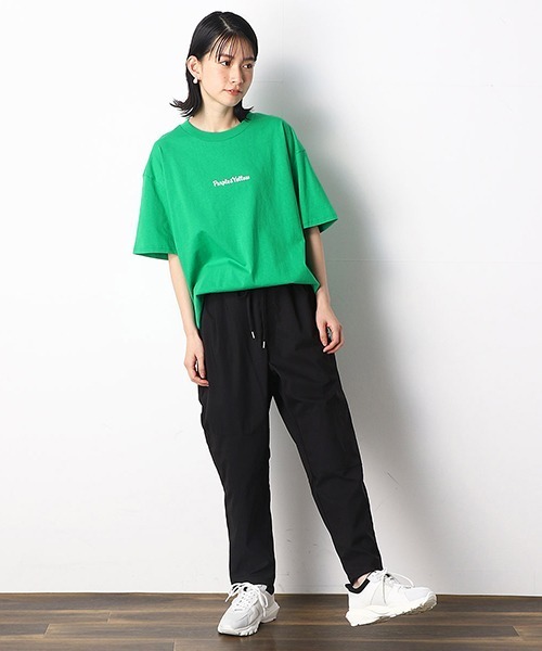 Purple&Yellow（パープルアンドイエロー）の「バックプリント 半袖Ｔシャツ（Tシャツ/カットソー・メンズ・ブラック/イエロー/ネイビー/レッド/グリーン/ホワイト・MEDIUM/SMALL/LARGE）」の11枚目の写真