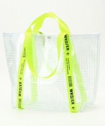 新品未使用 WDS × WEEKEND(ER) Beach Tote BAG WEEKEND(ER) ウィークエンダー 3D MESH BEACH TOTEBAG メッシュ