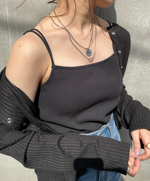 Chico(チコ)の「チェーンネックレスセット(ネックレス・レディース・ゴールド/シルバー・FREE)」の3枚目の写真