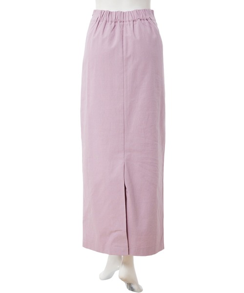 fifth（フィフス）の「【スタイリストプロデュース】綿麻タイトスカート（スカート・レディース・ベージュ/ブラウン/ラベンダー・MEDIUM/SMALL）」の13枚目の写真