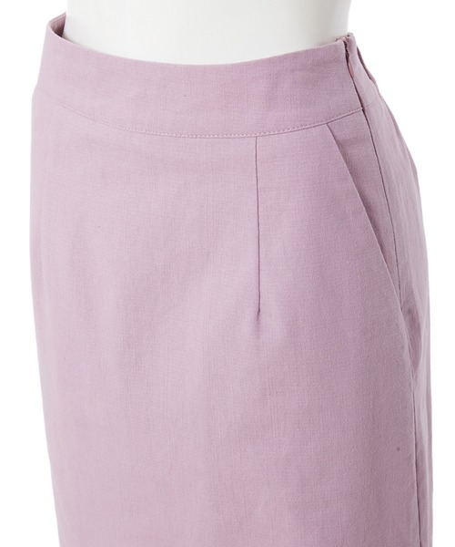 fifth（フィフス）の「【スタイリストプロデュース】綿麻タイトスカート（スカート・レディース・ベージュ/ブラウン/ラベンダー・MEDIUM/SMALL）」の9枚目の写真