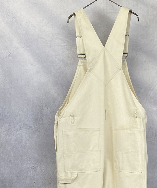 BLUE MEN TRIP（ブルーメントリップ）の「10ozデニム ワイドシルエット オーバーオール（サロペット/オーバーオール・メンズ・ブラック/インディゴブルー/キナリ/ワンウォッシュ/ケミカルウォッシュ/ストライプ・L/M/S）」の13枚目の写真