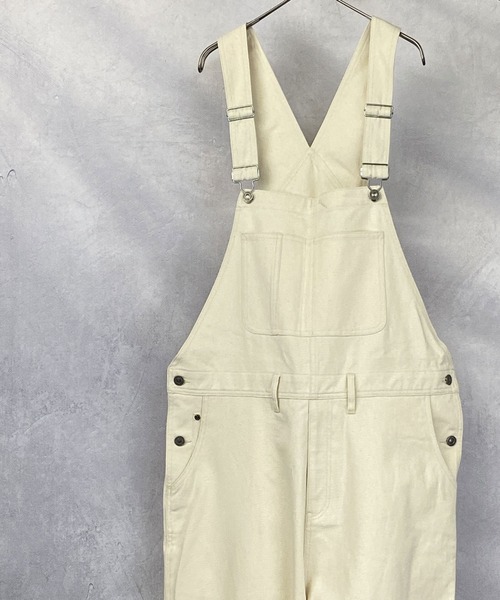 BLUE MEN TRIP（ブルーメントリップ）の「10ozデニム ワイドシルエット オーバーオール（サロペット/オーバーオール・メンズ・ブラック/インディゴブルー/キナリ/ワンウォッシュ/ケミカルウォッシュ/ストライプ・L/M/S）」の20枚目の写真