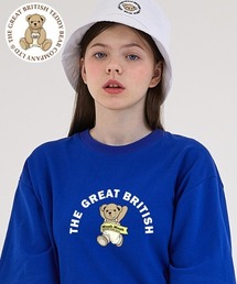 『muah muah/ムーアムーア』×『teddy bear/テディベア』Running Bareline Short-sleeved T-shirt/ランニングテディベア半袖Tシャツ