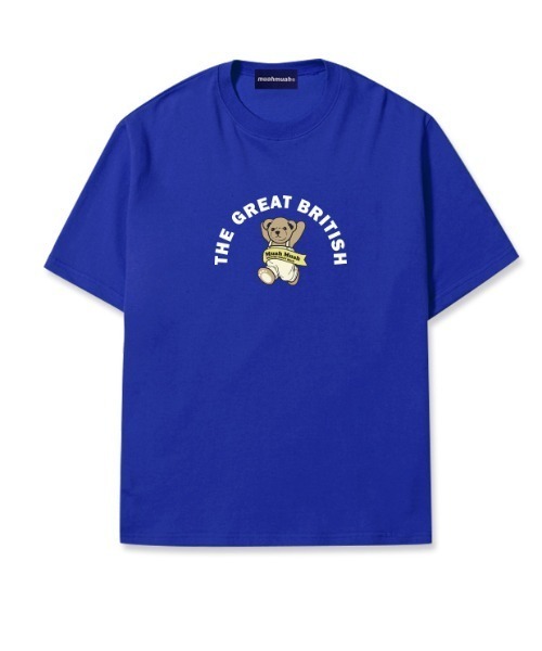 muahmuah(ムーアムーア)の「『muah muah/ムーアムーア』×『teddy bear/テディベア』Running Bareline Short-sleeved T-shirt/ランニングテディベア半袖Tシャツ(Tシャツ/カットソー・レディース・ホワイト/ブラック/ブルー/ネイビー/パープル・FREE)」の20枚目の写真