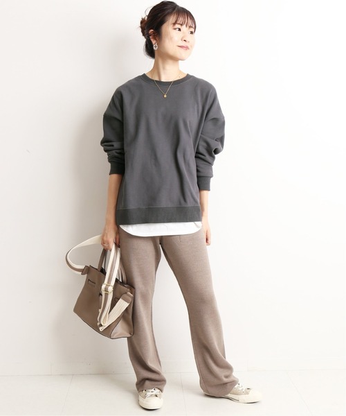 SLOBE IENA（スローブイエナ）の「ベーシックタンクトップ【手洗い可能】◆（タンクトップ・レディース・ホワイト・FREE）」の15枚目の写真