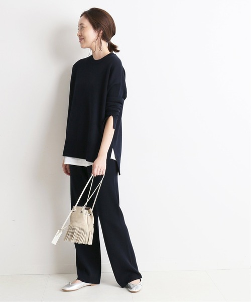 SLOBE IENA（スローブイエナ）の「ベーシックタンクトップ【手洗い可能】◆（タンクトップ・レディース・ホワイト・FREE）」の8枚目の写真