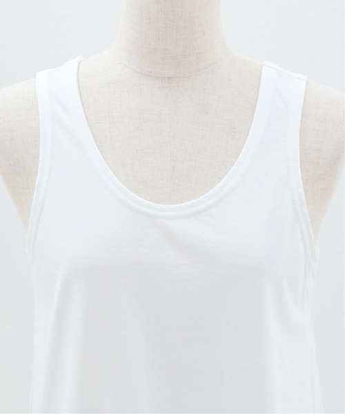 SLOBE IENA（スローブイエナ）の「ベーシックタンクトップ【手洗い可能】◆（タンクトップ・レディース・ホワイト・FREE）」の11枚目の写真