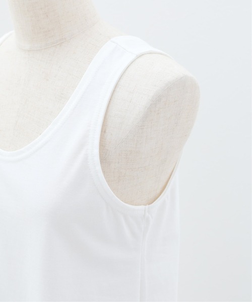 SLOBE IENA（スローブイエナ）の「ベーシックタンクトップ【手洗い可能】◆（タンクトップ・レディース・ホワイト・FREE）」の16枚目の写真