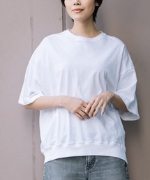 Munich | プレミアムコットンジャージー　バックタックプルオーバー(Tシャツ/カットソー)