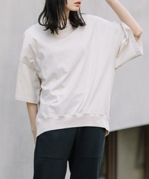 Munich | プレミアムコットンジャージー　バックタックプルオーバー(Tシャツ/カットソー)