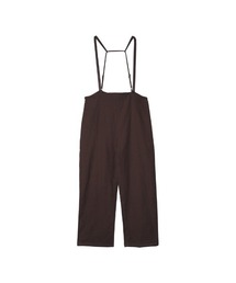 Re:EDIT | [飯豊まりえさん着用]リネンタッチダブルストラップストレートサロペット(サロペット/オーバーオール)