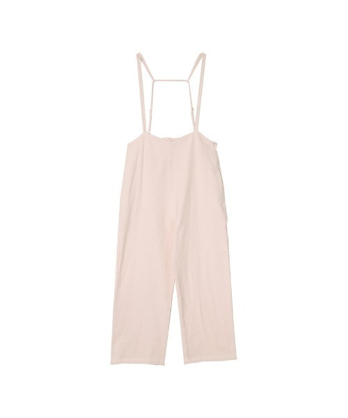 Re:EDIT(リエディ)の「リネンタッチダブルストラップストレートサロペット(サロペット/オーバーオール・レディース・キャメル/ダークブラウン/アイボリー・SHORT/LARGE/MEDIUM)」の20枚目の写真