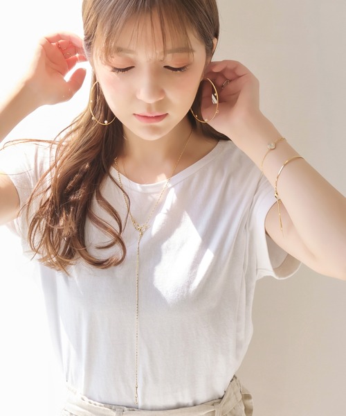 Phoebe（フィービィー）の「マルチwayニュアンスムードチェーンネックレス（ネックレス・レディース・ゴールド・FREE）」の11枚目の写真