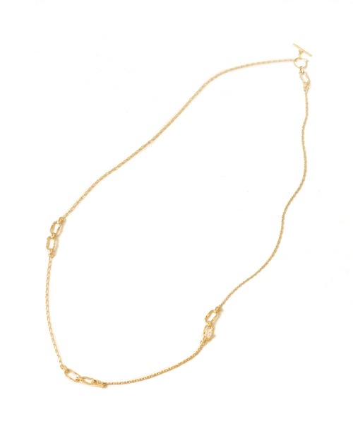 Phoebe（フィービィー）の「マルチwayニュアンスムードチェーンネックレス（ネックレス・レディース・ゴールド・FREE）」の7枚目の写真