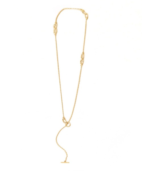 Phoebe（フィービィー）の「マルチwayニュアンスムードチェーンネックレス（ネックレス・レディース・ゴールド・FREE）」の2枚目の写真