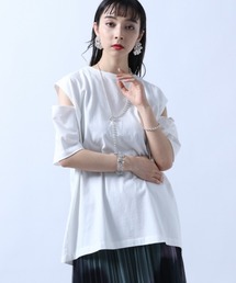 HARE | ピグメントカタアキTシャツ(HARE)(Tシャツ/カットソー)