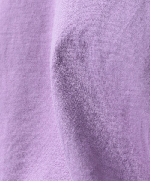 HARE（ハレ）の「ピグメントカタアキTシャツ(HARE)（Tシャツ/カットソー・レディース・オフホワイト/ブラック/パープル/グリーン・FREE）」の19枚目の写真