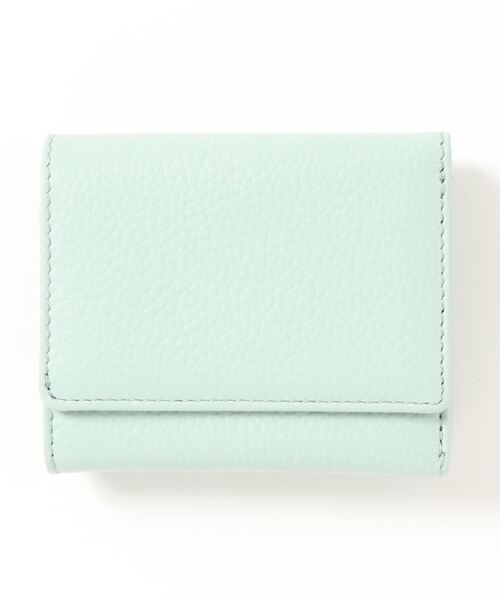 LBC（エルビーシー）の「リサイクルレザー三つ折り財布（財布・レディース・ベージュ/イエロー/ミント/その他21/ブラック・FREE）」の4枚目の写真
