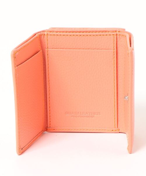 LBC（エルビーシー）の「リサイクルレザー三つ折り財布（財布・レディース・ベージュ/イエロー/ミント/その他21/ブラック・FREE）」の8枚目の写真