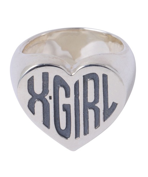 X-girl（エックスガール）の「GIRLY LOGO RING（リング・レディース・B/C・11/13/9）」の11枚目の写真