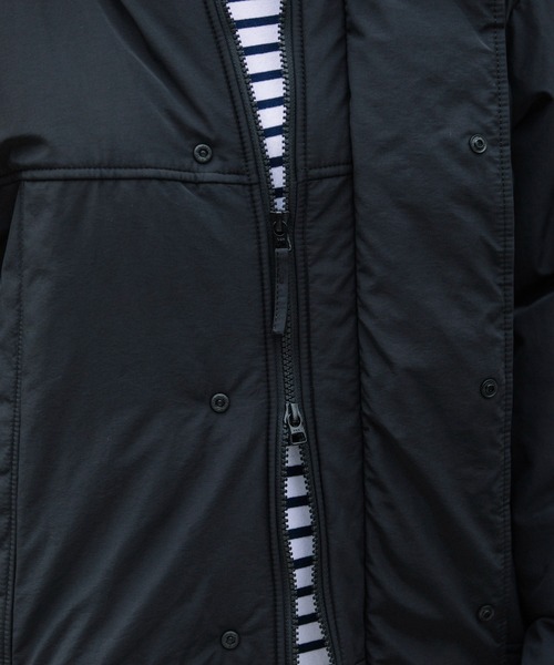 Munich（ミューニック）の「コットンナイロンウェザークロス　モンスターコート（ブルゾン・レディース・ブラック/オリーブ/アイボリー・S/XS）」の10枚目の写真