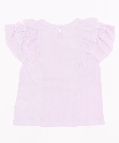 専用 新品メゾピアノ ピコフリル2WAY肩あき半袖Tシャツ  他1点 160cm mezzo piano Junior（メゾピアノジュニア）の「ピコフリル2WAY肩