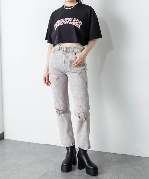 RASVOA(ラスボア)の「サイドジップ厚底ブーツ(ブーツ・レディース・ブラック・M/L)」の7枚目の写真