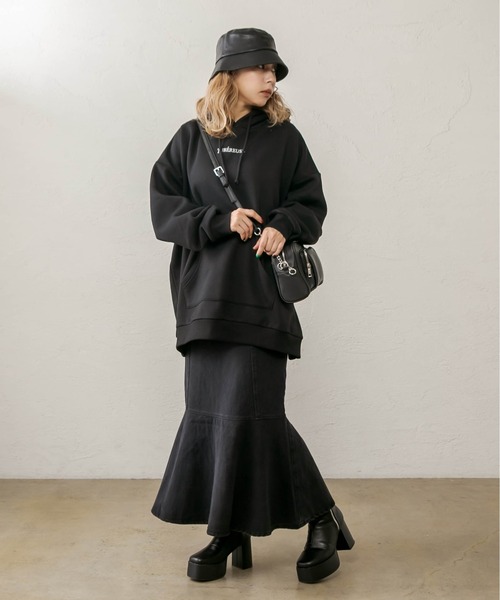 RASVOA(ラスボア)の「サイドジップ厚底ブーツ(ブーツ・レディース・ブラック・M/L)」の17枚目の写真