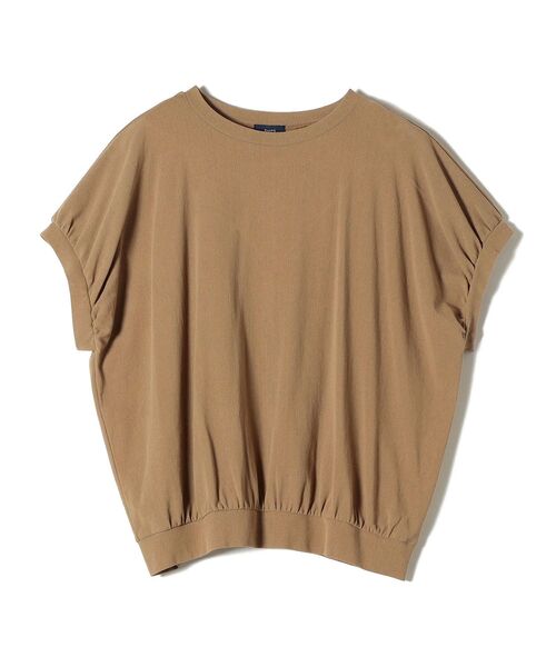 SHIPS（シップス）の「コットンラッセルプルオーバー◆（Tシャツ/カットソー・レディース・ブラック/オフホワイト/カーキ/グリーン・ONE SIZE）」の9枚目の写真