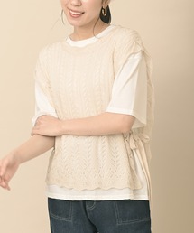 rps | 透かしニットベストアンサンブル(ベスト)