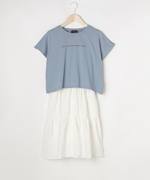 セール 半tティアードワンピースset ワンピース Lovetoxic ラブトキシック のファッション通販 Zozotown