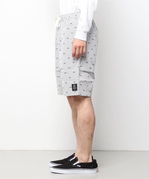 Mr. BATHING APE（ミスターベイシングエイプ）の「MR PATTERN SEERSUCKER SHORTS M（その他パンツ・メンズ・ブラック/ネイビー・SMALL/MEDIUM/LARGE/X-LARGE）」の6枚目の写真