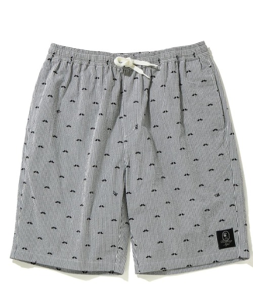 Mr. BATHING APE（ミスターベイシングエイプ）の「MR PATTERN SEERSUCKER SHORTS M（その他パンツ・メンズ・ブラック/ネイビー・SMALL/MEDIUM/LARGE/X-LARGE）」の2枚目の写真