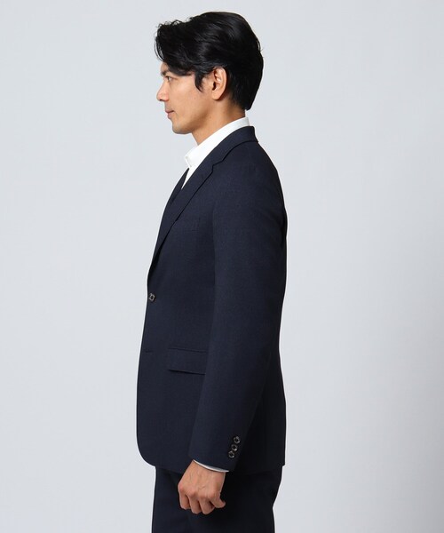 TAKEO KIKUCHI(タケオキクチ)の「◆【Sサイズ~】メランジストレッチジャケット(スーツジャケット・メンズ・チャコールグレー/ダークブラウン/ネイビー・03/02)」の17枚目の写真