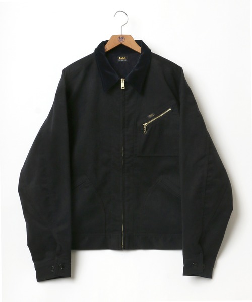 Lee（リー）の「Lee/リー WORK JACKET/オーバーサイズ レザー スウェード ワークジャケット/ライダースジャケット（ライダースジャケット・メンズ・ブラック/ブラック系その他・M/L/XL）」の8枚目の写真