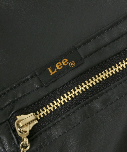 Lee（リー）の「Lee/リー WORK JACKET/オーバーサイズ レザー スウェード ワークジャケット/ライダースジャケット（ライダースジャケット・メンズ・ブラック/ブラック系その他・M/L/XL）」の12枚目の写真