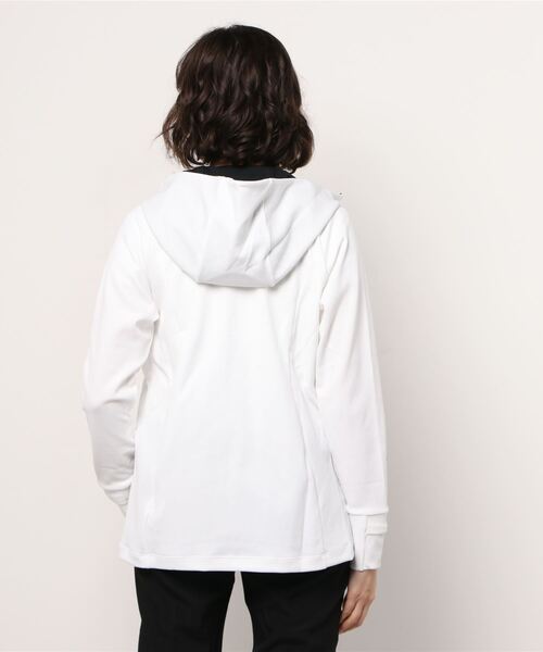DESCENTE(デサント)の「デサント S.F.TECHフルジップパーカー(その他アウター・レディース・ホワイト/ブラック・XL/M/L)」の3枚目の写真