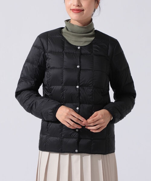 B:MING by BEAMS(ビーミングバイビームス)の「TAION / インナー ダウン 21AW(ダウンジャケット/コート・レディース・ブラック/チャコールグレー/カーキ・LARGE/SMALL/MEDIUM)」の11枚目の写真