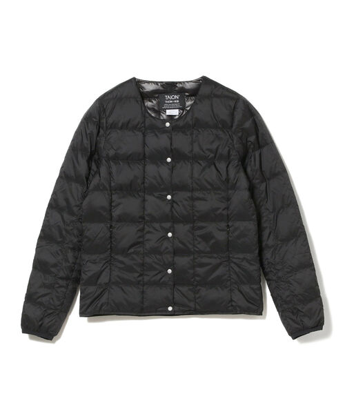 B:MING by BEAMS(ビーミングバイビームス)の「TAION / インナー ダウン 21AW(ダウンジャケット/コート・レディース・ブラック/チャコールグレー/カーキ・LARGE/SMALL/MEDIUM)」の20枚目の写真
