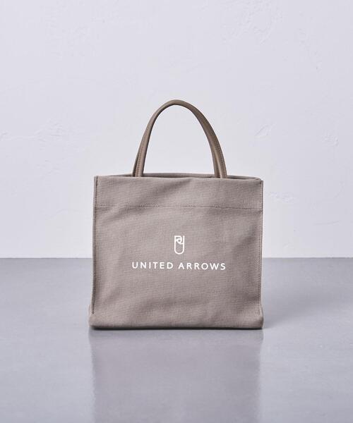 UNITED ARROWS(ユナイテッドアローズ)の「【WEB限定】<UNITED ARROWS>ロゴ トートバッグ S†(エコバッグ/サブバッグ・レディース・ブラック/グレー/オフホワイト・FREE)」の3枚目の写真