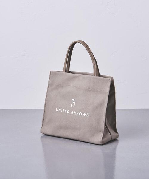 UNITED ARROWS(ユナイテッドアローズ)の「【WEB限定】<UNITED ARROWS>ロゴ トートバッグ S†(エコバッグ/サブバッグ・レディース・ブラック/グレー/オフホワイト・FREE)」の9枚目の写真