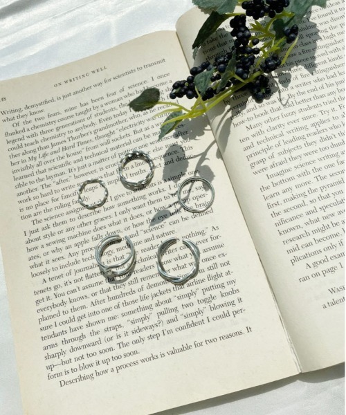 PairPair(ペアペア)の「デザインリングSET(リング・レディース・シルバー/ゴールド・FREE)」の9枚目の写真