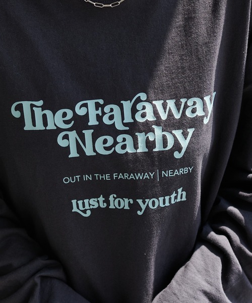 DISCOAT（ディスコート）の「アメリカンロゴロングTシャツ（Tシャツ/カットソー・レディース・チャコールグレー/オレンジ/ホワイト系その他・FREE）」の14枚目の写真